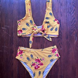 zaful high waisted bikini